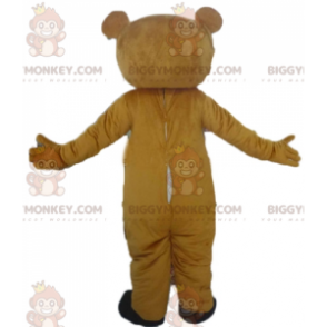 Disfraz de mascota BIGGYMONKEY™ de osito de peluche rosa y