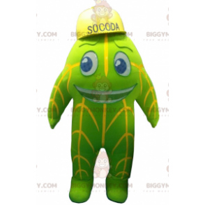 BIGGYMONKEY™ Mascot Costume Socoda Green and Yellow