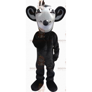 Simpatico costume da mascotte BIGGYMONKEY™ da topo nero e