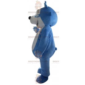 Blue and Gray Hedgehog Teddy Bear BIGGYMONKEY™ Mascot Costume –