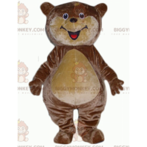 Costume de mascotte BIGGYMONKEY™ de gros nounours en peluche