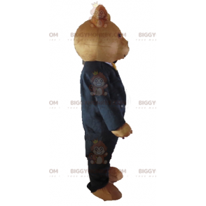 Costume da mascotte marrone Teddy Bear BIGGYMONKEY™ vestito con