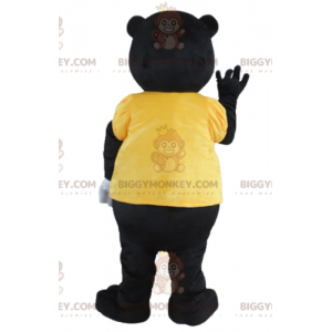 Black White Orange Raccoon Skunk BIGGYMONKEY™ Mascot Costume -