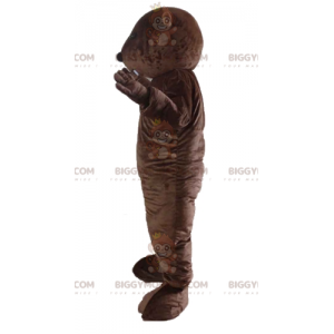 Costume de mascotte BIGGYMONKEY™ de marmotte de castor marron