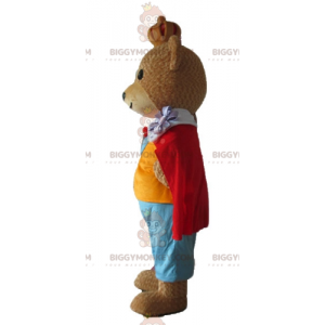 Kostium maskotka brązowy niedźwiedź BIGGYMONKEY™ w kolorowym