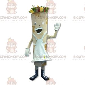 Frühlingsrolle Lumpia BIGGYMONKEY™ Maskottchenkostüm -