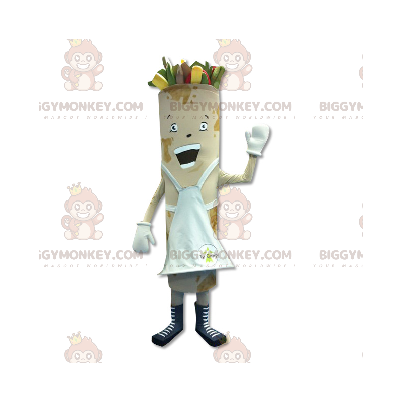 Costume da mascotte Lumpia BIGGYMONKEY™ Involtino primavera -