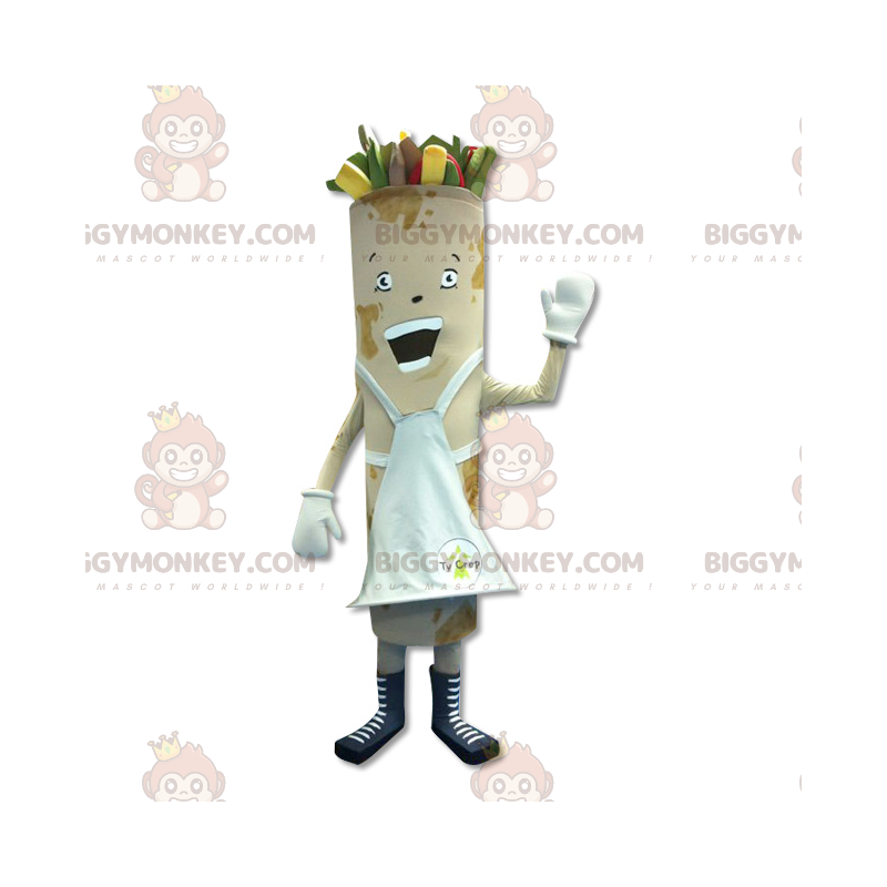 Κοστούμι μασκότ Spring Roll Lumpia BIGGYMONKEY™ -