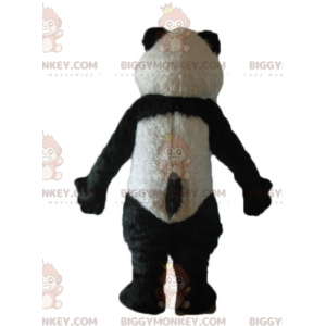 Κοστούμι μασκότ με όλα τα μαλλιά ασπρόμαυρα Panda BIGGYMONKEY™