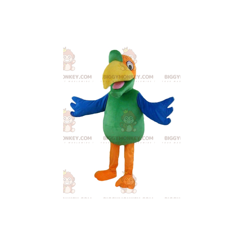 Very Colorful Cute Parrot BIGGYMONKEY™ Mascot Costume –