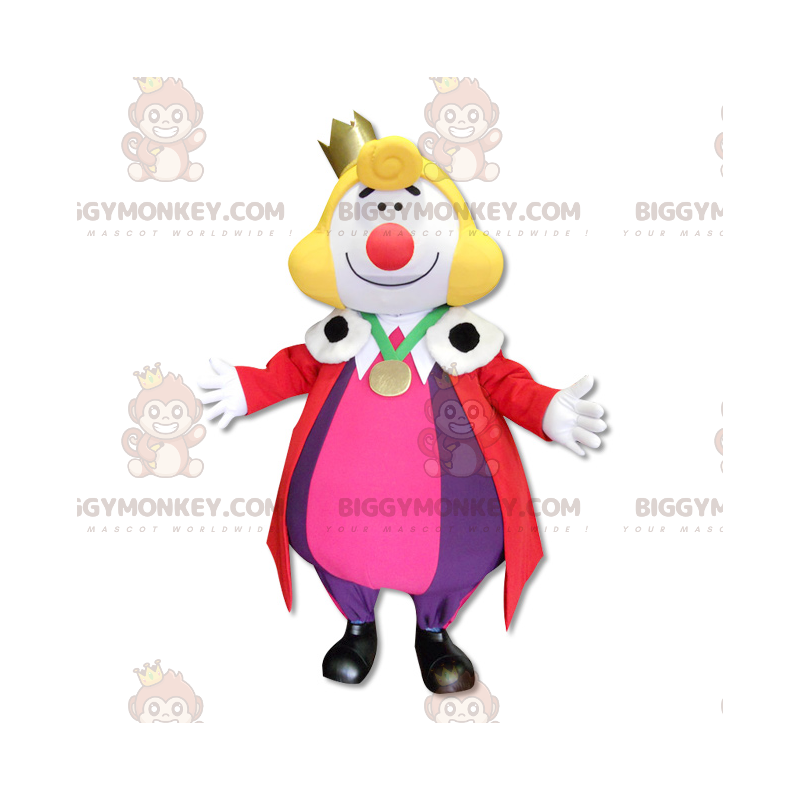 Costume de mascotte BIGGYMONKEY™ du roi Léon des fêtes de