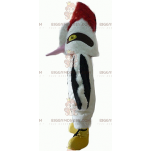 BIGGYMONKEY™ Costume da mascotte del bellissimo uccello bianco