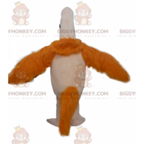 BIGGYMONKEY™ Costume mascotte fenicottero struzzo gigante -