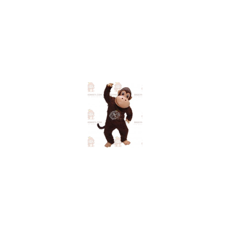 Brown Chimpanzee Monkey BIGGYMONKEY™ Mascot Costume –