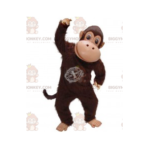 Brown Chimpanzee Monkey BIGGYMONKEY™ Mascot Costume –