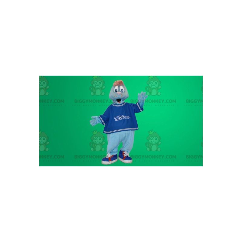 Blue Sea Lion BIGGYMONKEY™ Mascot Costume - Biggymonkey.com