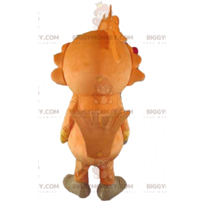 Costume de mascotte BIGGYMONKEY™ de perroquet de toucan orange