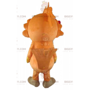 Costume de mascotte BIGGYMONKEY™ de perroquet de toucan orange