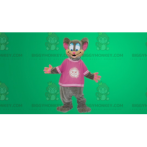 Gray and pink mouse costume - Biggymonkey.com