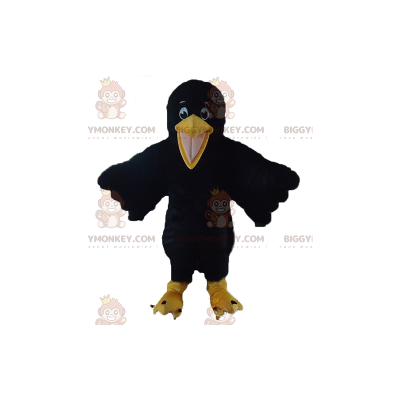 BIGGYMONKEY™ Giant Soft Yellow Crow Mascot Costume -