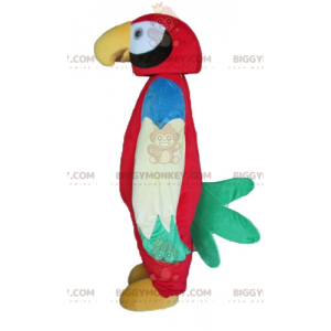 Giant Multicolor Parrot BIGGYMONKEY™ Mascot Costume –