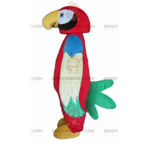 Costume da mascotte Pappagallo gigante multicolore BIGGYMONKEY™