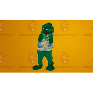 Krokodildinosaurieorm BIGGYMONKEY™ Maskotdräkt - BiggyMonkey