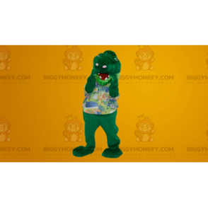 Costume da mascotte coccodrillo dinosauro serpente BIGGYMONKEY™