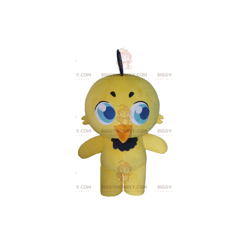 Traje de mascote BIGGYMONKEY™ de Canário Pássaro Amarelo –