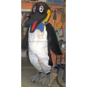 Costume de mascotte BIGGYMONKEY™ de pingouin très réaliste -