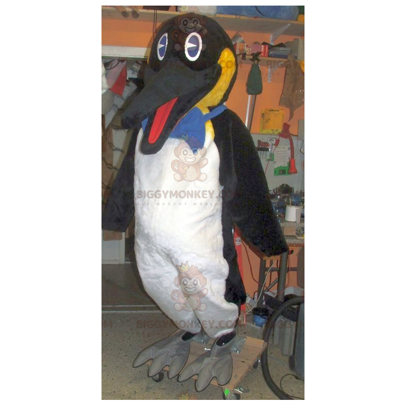 Costume de mascotte BIGGYMONKEY™ de pingouin très réaliste -