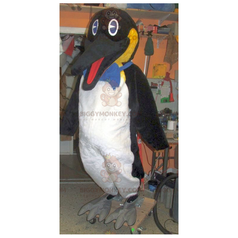 Zeer realistisch pinguïn BIGGYMONKEY™ mascottekostuum -