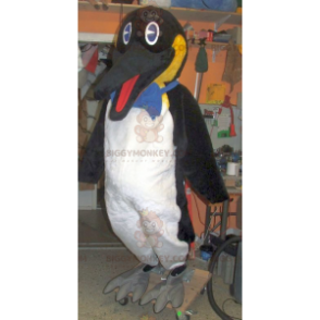 Costume de mascotte BIGGYMONKEY™ de pingouin très réaliste -