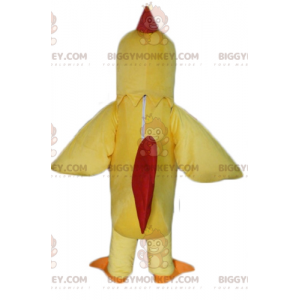 Costume da mascotte BIGGYMONKEY™ Gallo gigante giallo e gallina