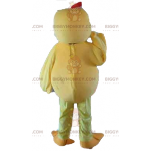 BIGGYMONKEY™ Big Fat Geel-oranje Chick Mollig en schattig