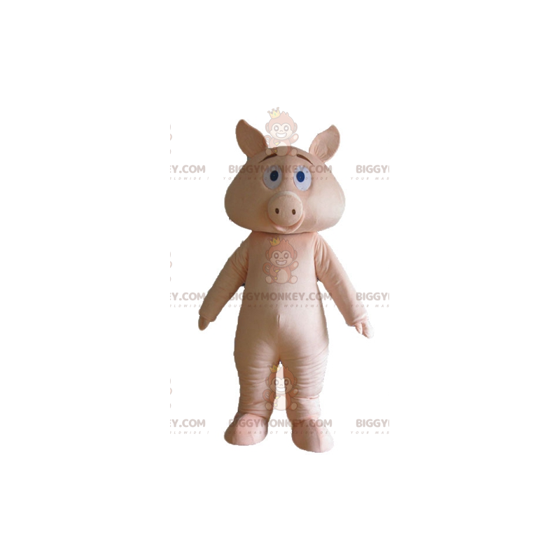 Fully Customizable Pink Pig BIGGYMONKEY™ Mascot Costume -