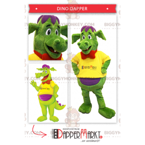 Barevný kostým maskota Dinosaura BIGGYMONKEY™ – Biggymonkey.com