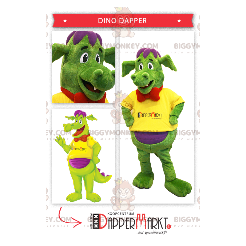 Colorful Dinosaur BIGGYMONKEY™ Mascot Costume – Biggymonkey.com