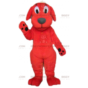 Giant Red and Black Dog Clifford BIGGYMONKEY™ Mascot Costume –