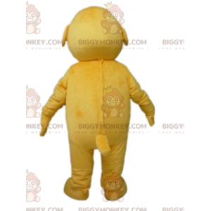 Jätte fantastisk gul hund BIGGYMONKEY™ maskotdräkt -