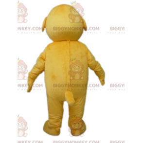 Fantasia de mascote gigante gigante de cachorro amarelo