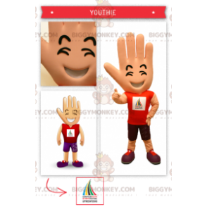 Supporter Big Giant Hand BIGGYMONKEY™ Mascot Costume –