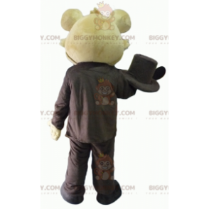 Kostium maskotki BIGGYMONKEY™ beżowej koali w brązowym