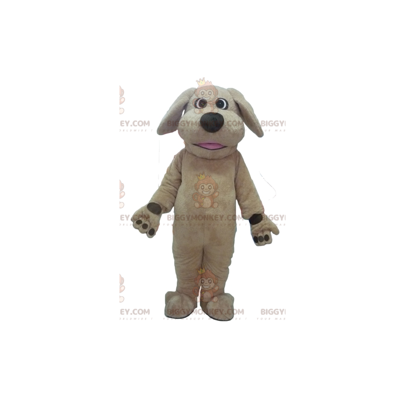 Traje de mascote BIGGYMONKEY™ para cachorro grande marrom