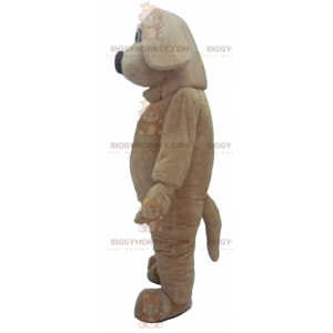 Costume de mascotte BIGGYMONKEY™ de grand chien marron