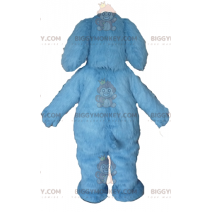 Úžasný kostým maskota All Hairy Blue Dog BIGGYMONKEY™ –