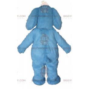 Awesome All Hairy Blue Dog BIGGYMONKEY™ Mascot Costume –