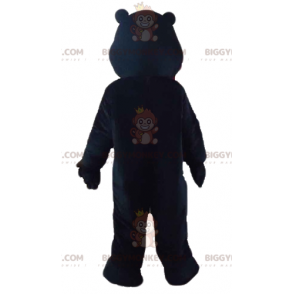 Costume de mascotte BIGGYMONKEY™ d'ours noir et beige géant -