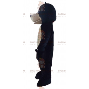 Giant Black & Tan Bear BIGGYMONKEY™ maskotdräkt - BiggyMonkey