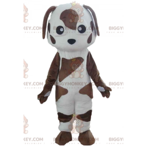 Kostium maskotki BIGGYMONKEY™ dla psa w biało-brązowe cętki -